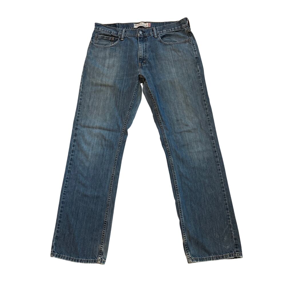 Vtg Levis 559 Jeans Mens 34x32 Relaxed Fit Straight Distressed 100% Cotton Y2K